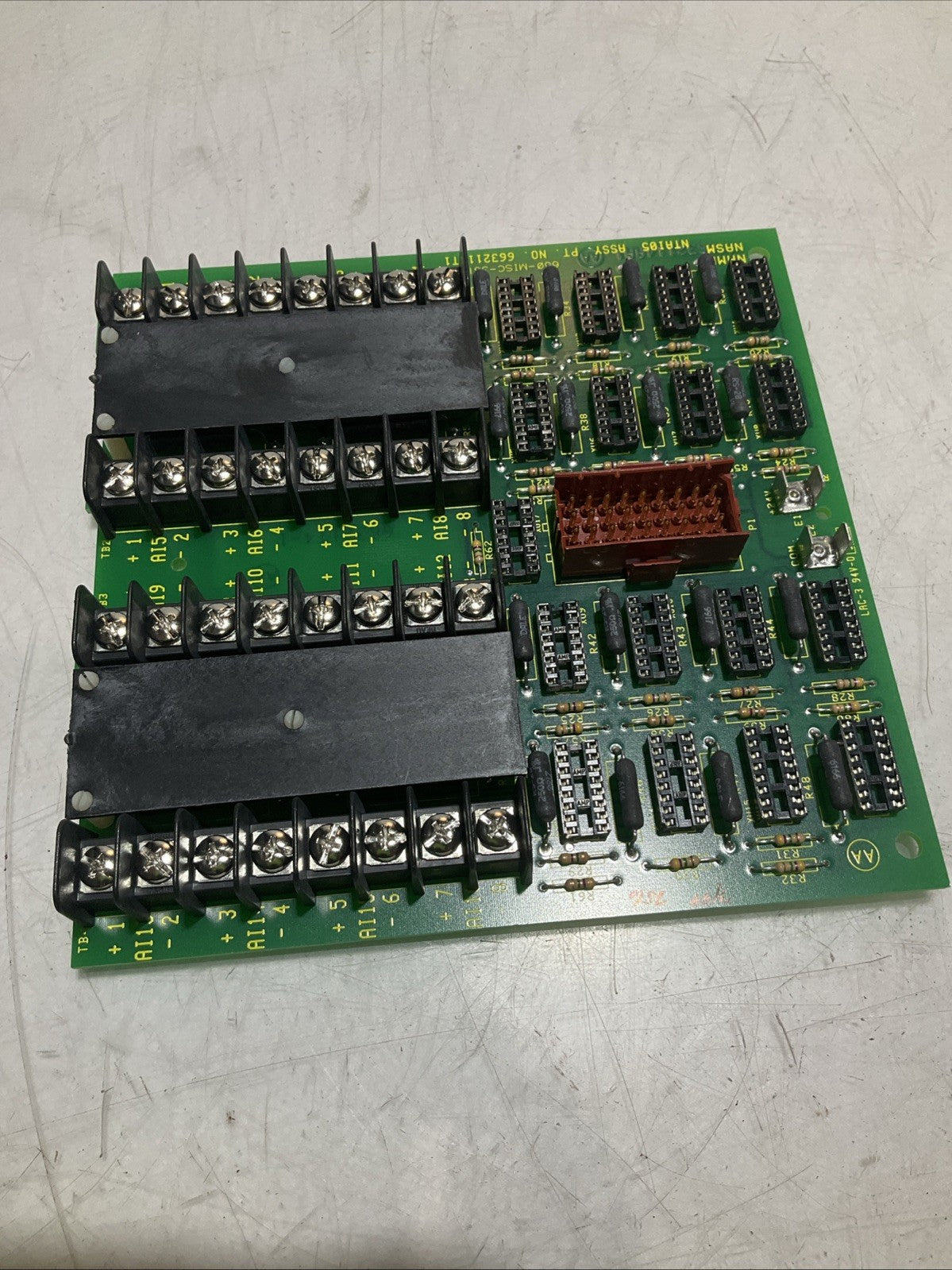 ABB BAILEY INFO90 NTAI05 ANALOG INPUT TERMINAL UNIT CARD FACTORY Z2M