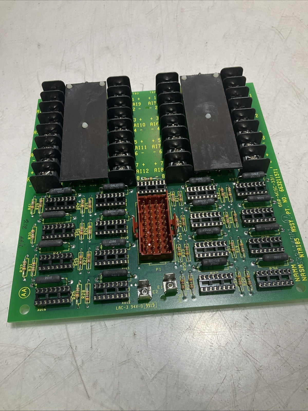 ABB BAILEY INFO90 NTAI05 ANALOG INPUT TERMINAL UNIT CARD FACTORY Z2M