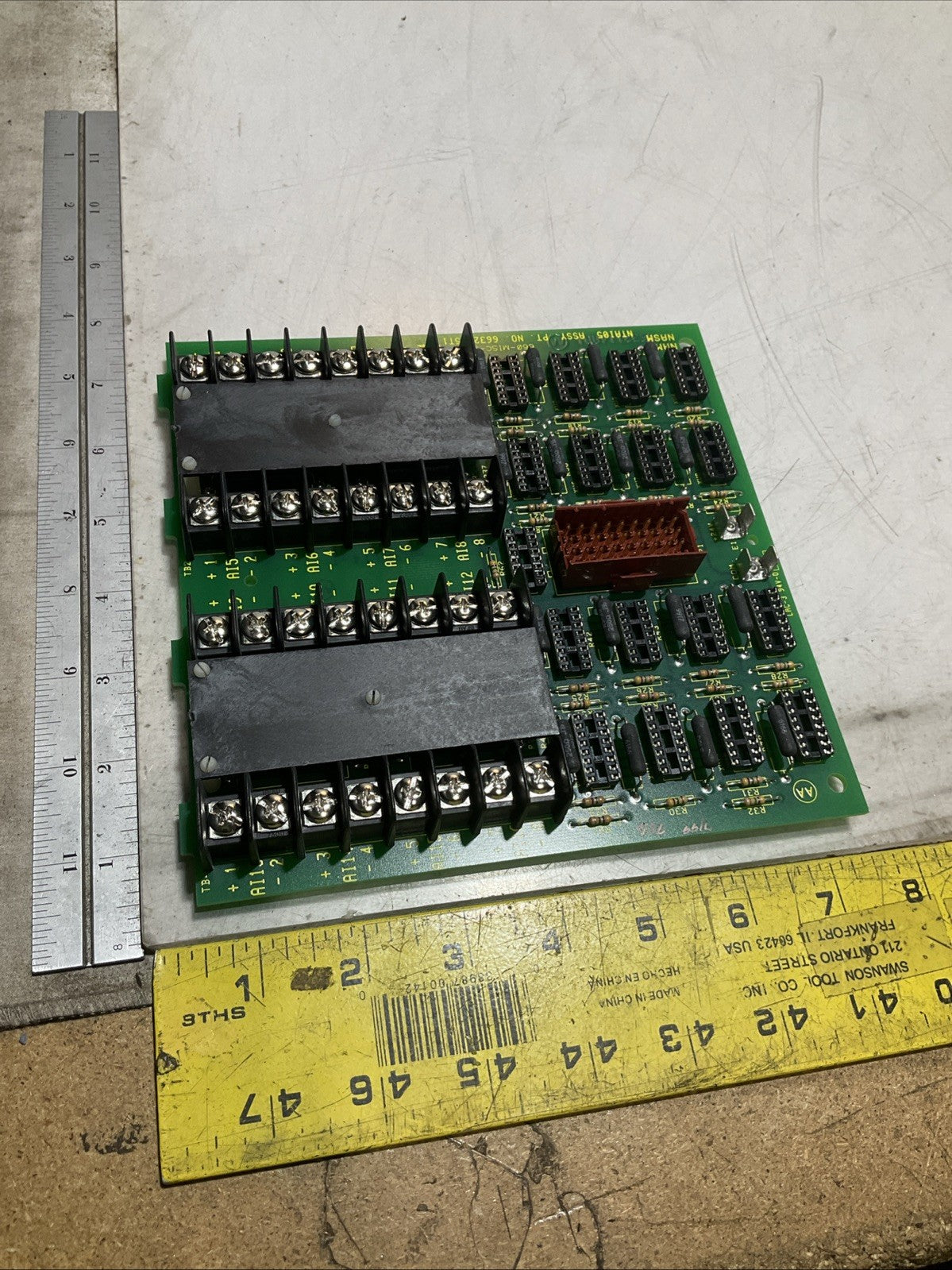 ABB BAILEY INFO90 NTAI05 ANALOG INPUT TERMINAL UNIT CARD FACTORY Z2M