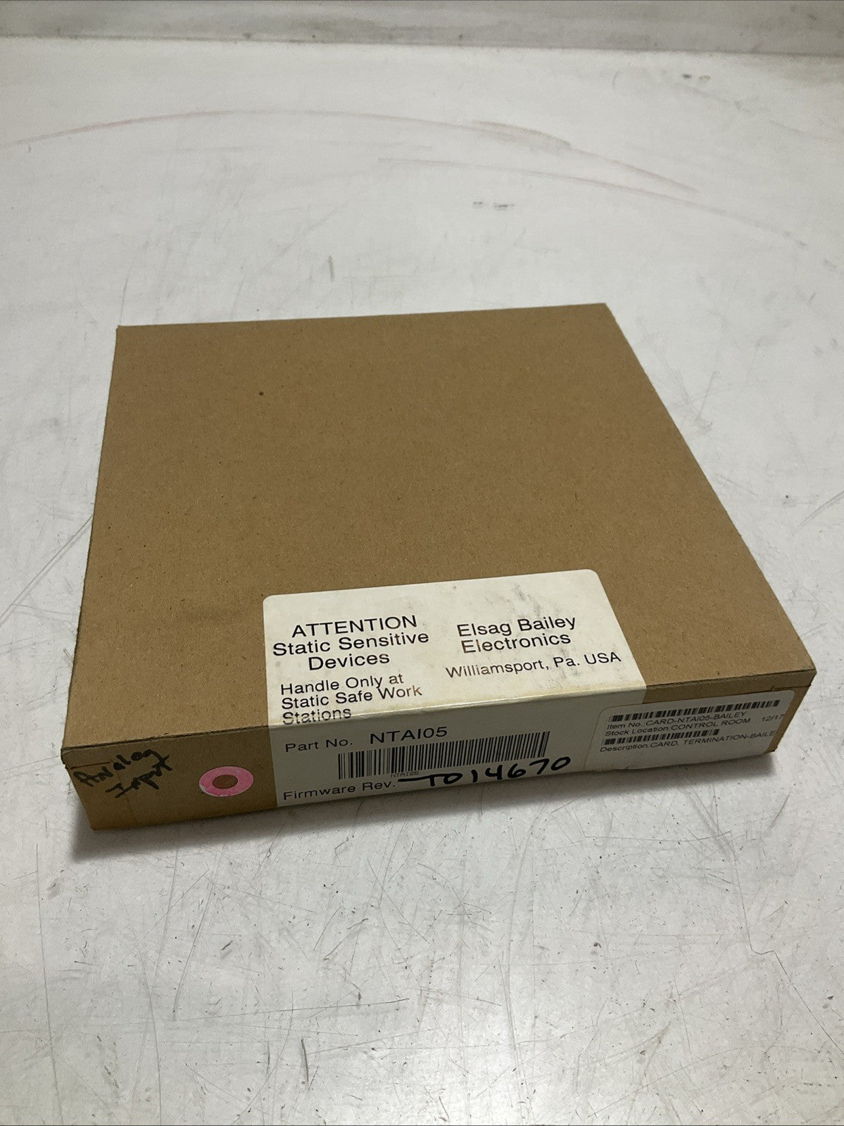 ABB BAILEY INFO90 NTAI05 ANALOG INPUT TERMINAL UNIT CARD FACTORY Z2M