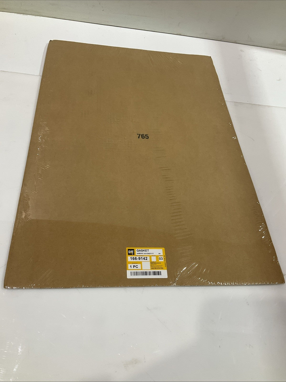 CAT- CATERPILLAR 166-9142 THICK GEAR HOUSING GASKET Z2M