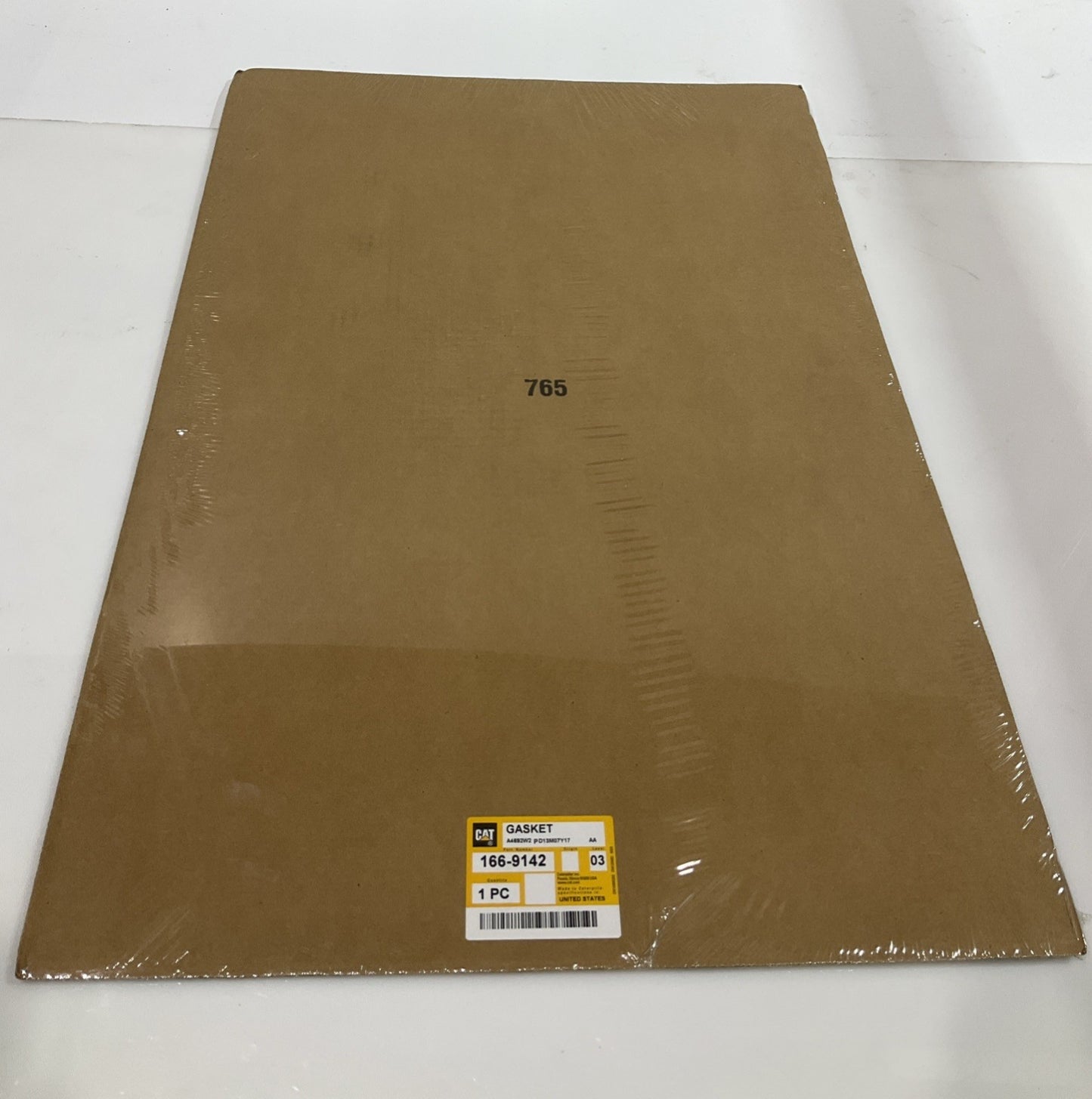 CAT- CATERPILLAR 166-9142 THICK GEAR HOUSING GASKET Z2M