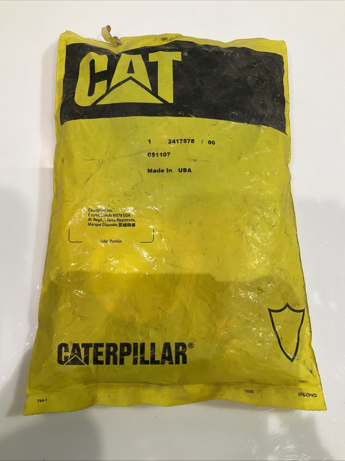 CAT - CATERPILLAR 2417578/00 SEAL KIT H.C.Y.L-1 Z2M