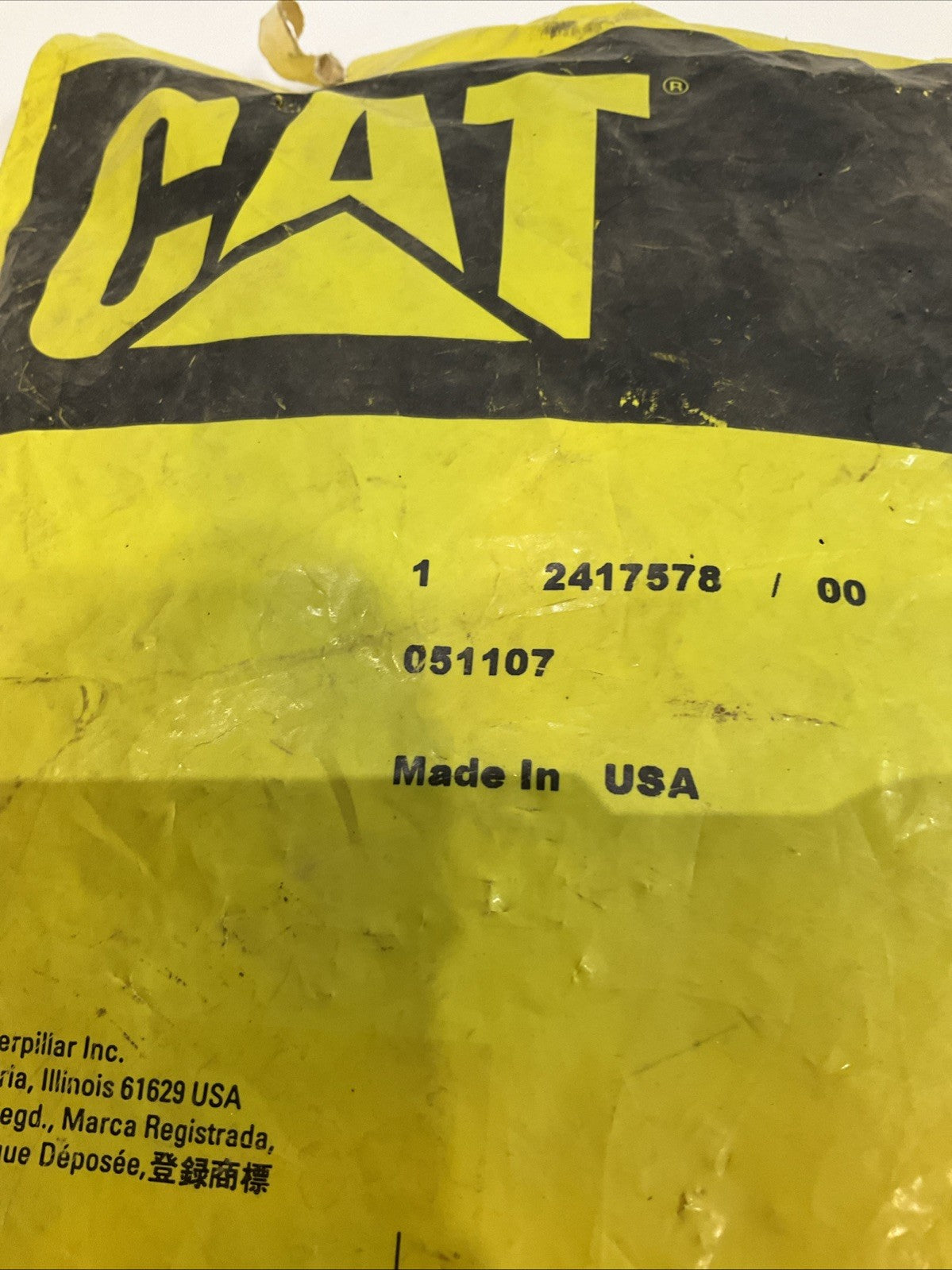 CAT - CATERPILLAR 2417578/00 SEAL KIT H.C.Y.L-1 Z2M