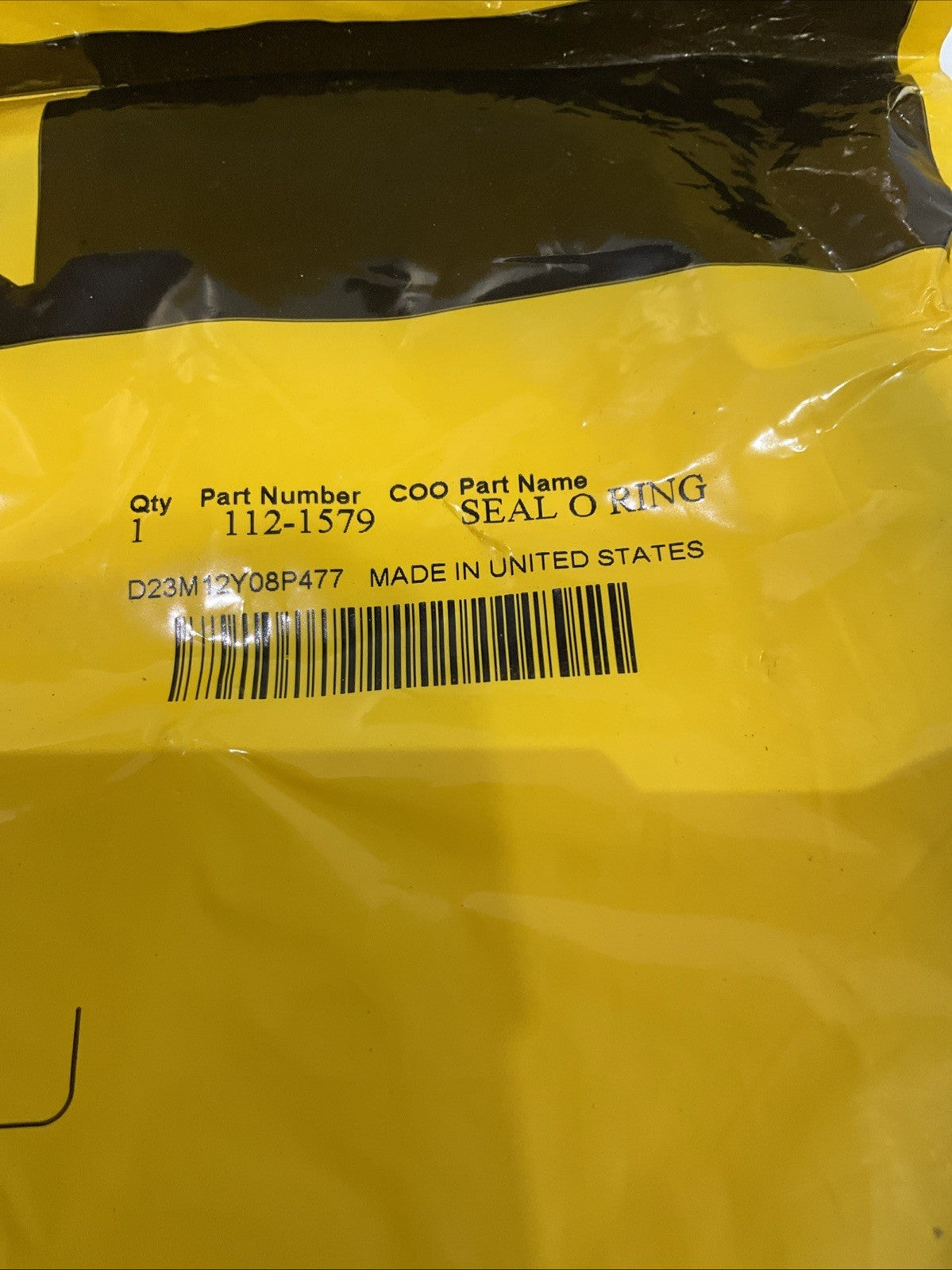 CAT- CATERPILLAR 112-1579 SEAL O RING Z2M