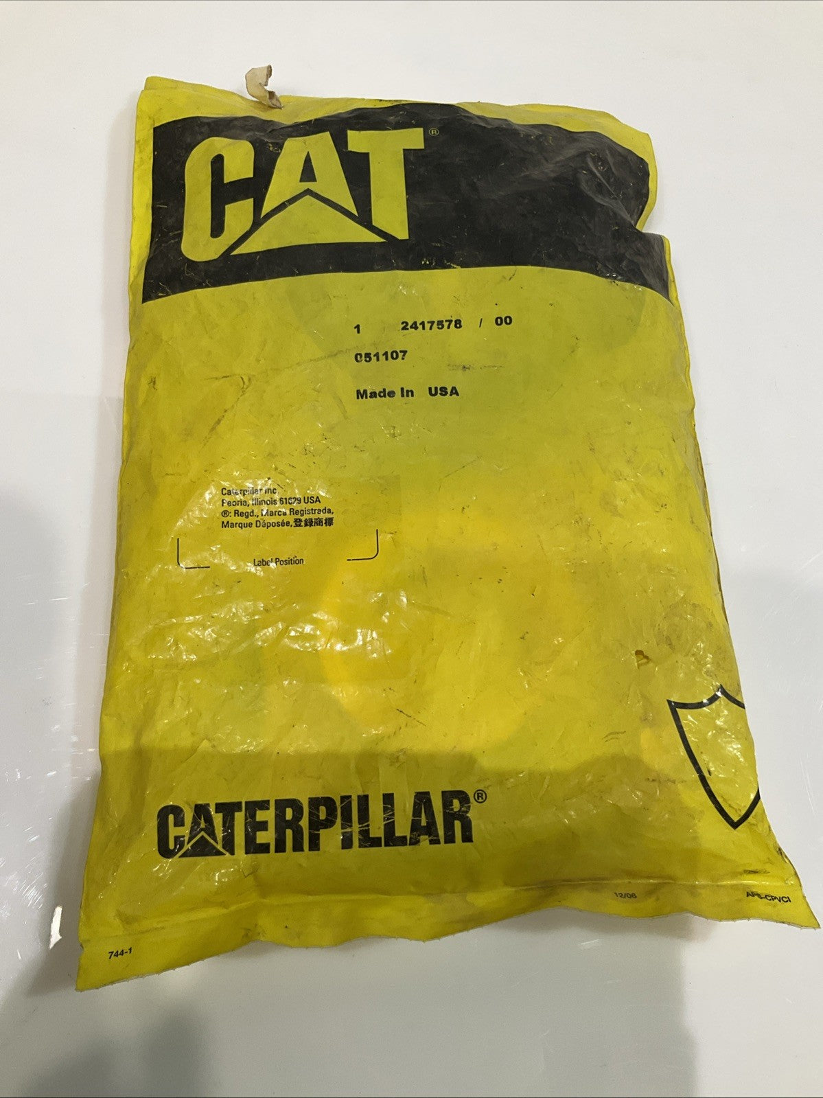 CAT - CATERPILLAR 2417578/00 SEAL KIT H.C.Y.L-1 Z2M