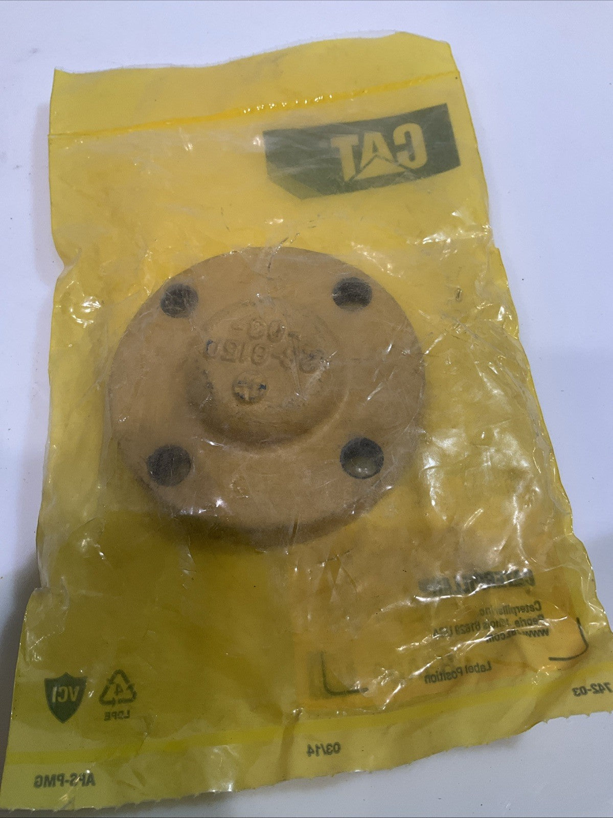 CAT- CATERPILLAR 2S-6150 TIGHTENER PULLEY BELT COVER Z2M