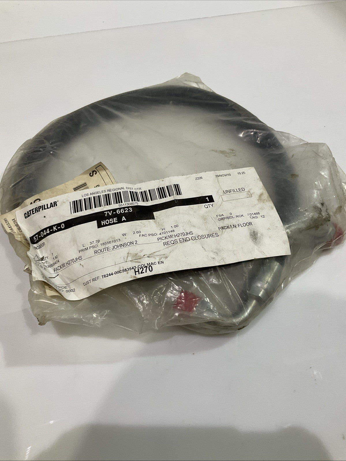 CATERPILLAR 7V-6623 HOSE A REPLACEMENT Z2M