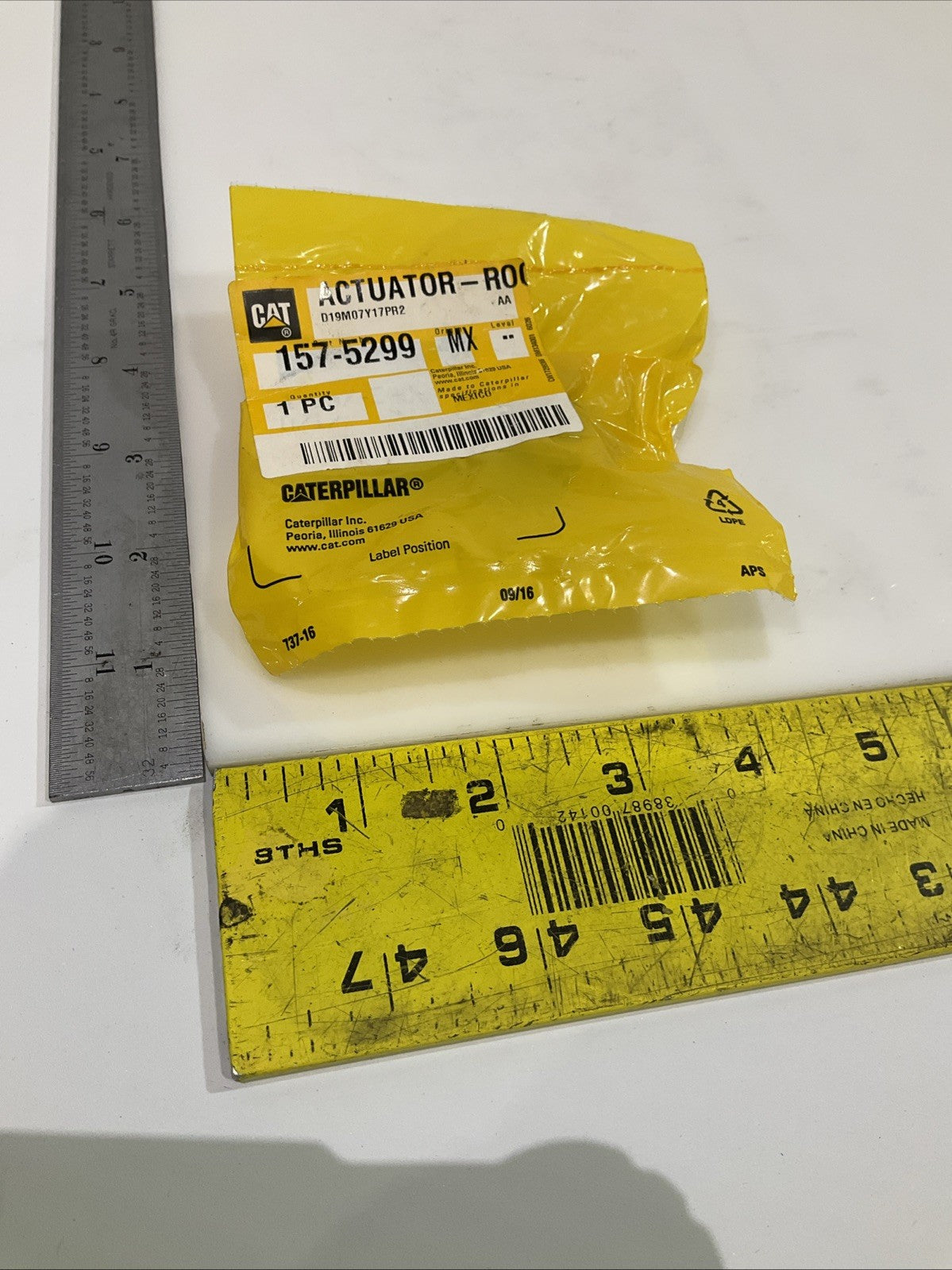 CAT- CATERPILLAR 157-5299 ACTUATOR ROC LOT OF 2 Z2M