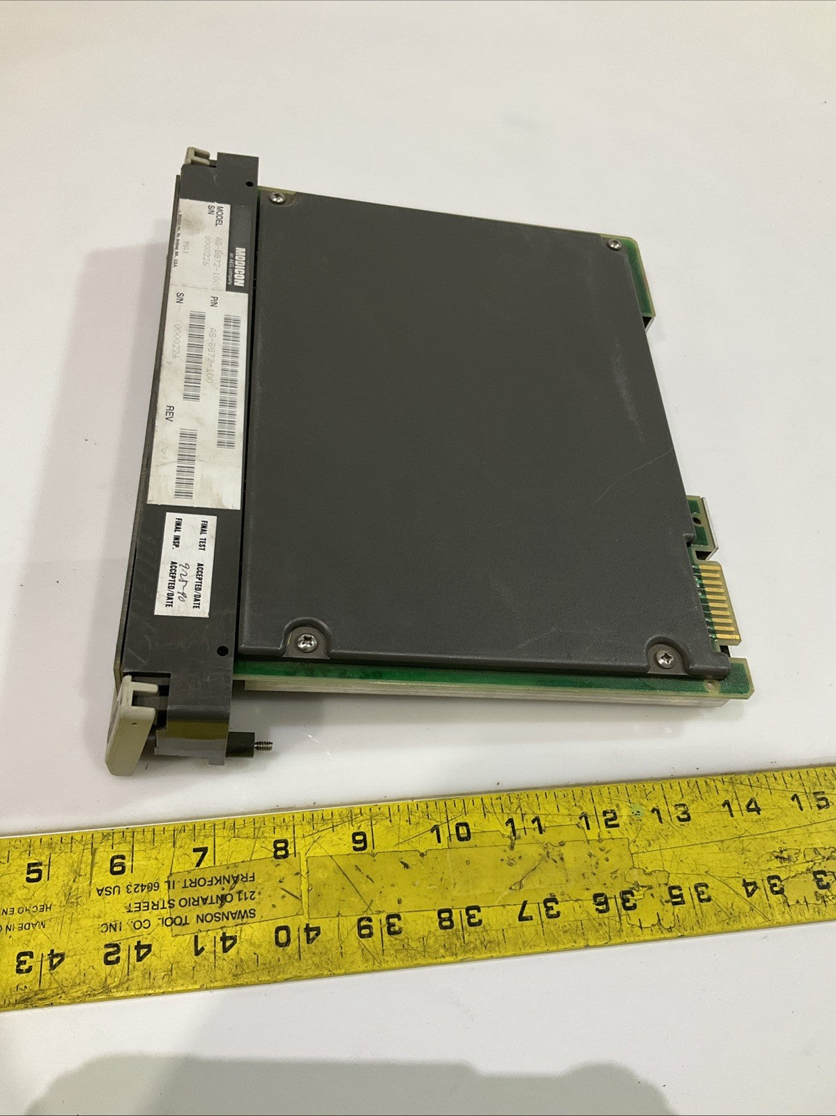 MODICON AS-B872-100 4 -20 MA ANALOG CURRENT OUTPUT MODULE Z2M