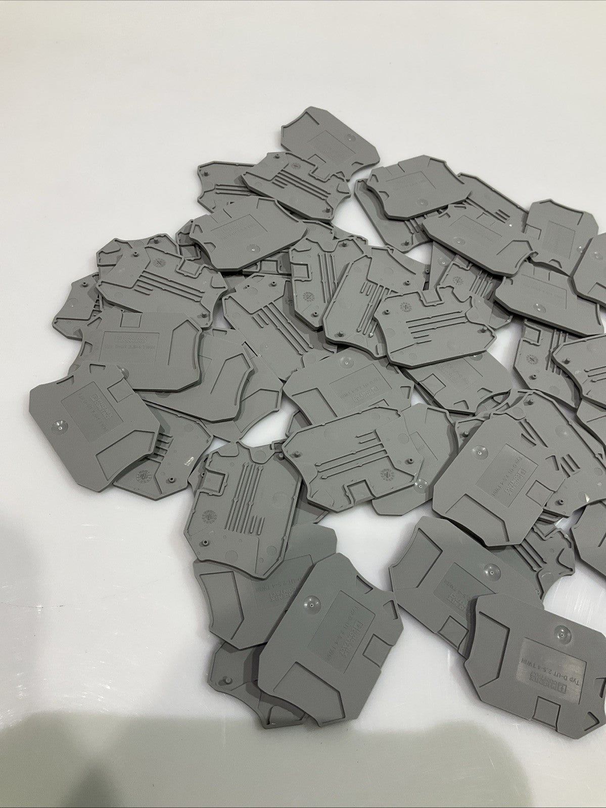 PHOENIX CONTACT D-UT 2.5/4 TWIN 3047141 END COVER TERMINAL BLOCK LOT OF 56 Y2M