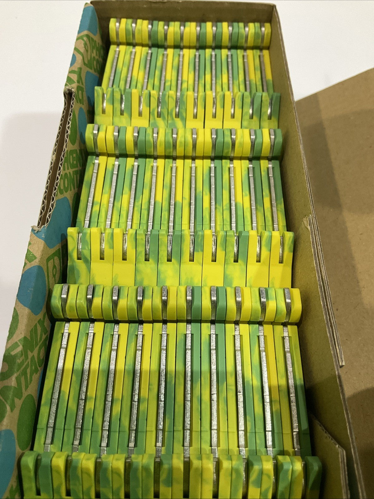 PHOENIX CONTACT UT4-TWIN-PE 3044380 CONDUCTOR TERMINAL BLOCK LOT 50 Y2M