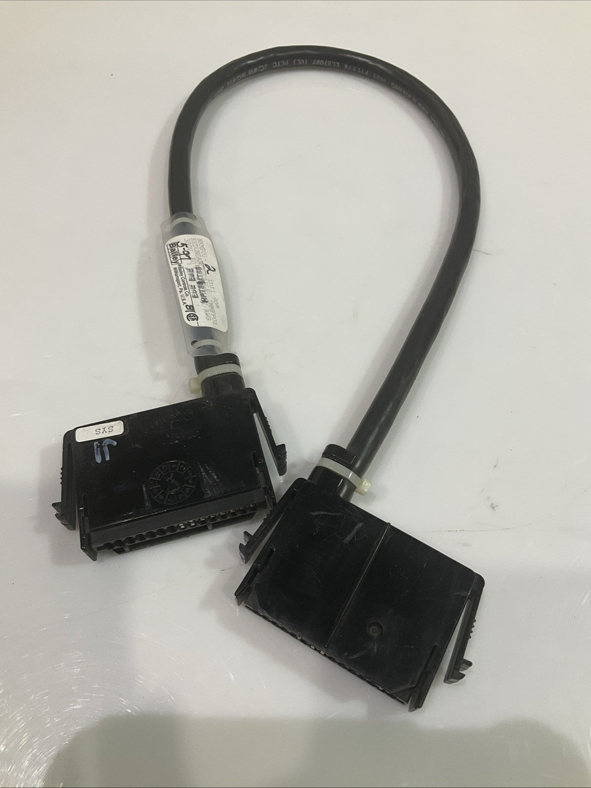 BAILEY INFI 90 NKMP01-2 REDUNDANCY CABLE LOT OF 2 Y2M