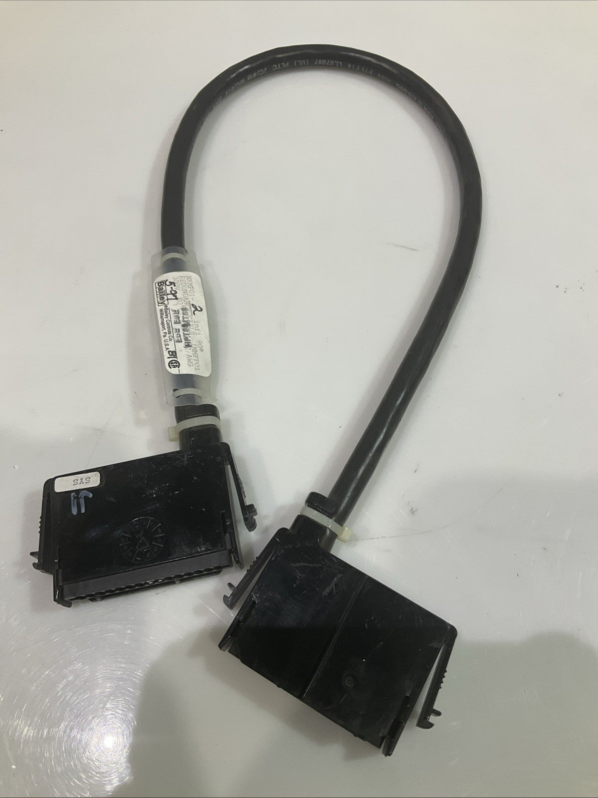 BAILEY INFI 90 NKMP01-2 REDUNDANCY CABLE LOT OF 2 Y2M