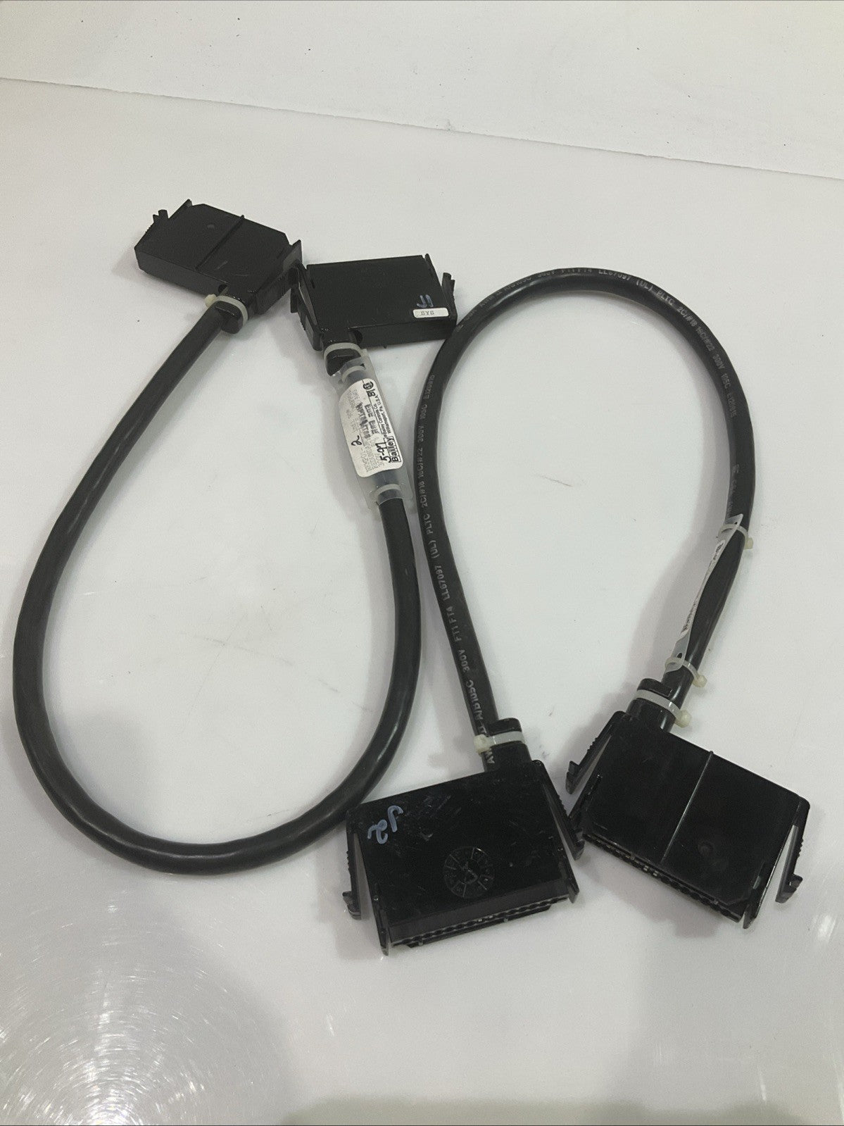 BAILEY INFI 90 NKMP01-2 REDUNDANCY CABLE LOT OF 2 Y2M