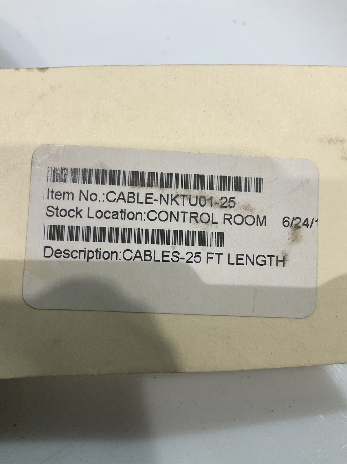 BAILEY INFI90 NKTU01-20 TERMINATION LOOP UNIT CABLE 300V 80XC 25FT Y2M