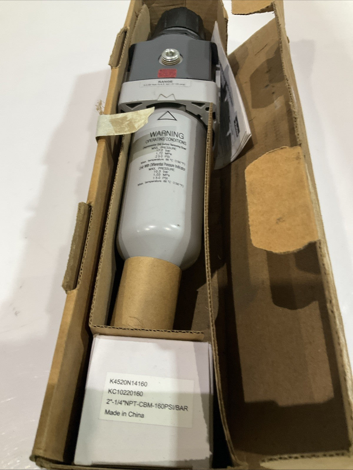 PARKER P33EA94ESABNGP GLOBAL FILTER PRESSURE REGULATOR Y2M