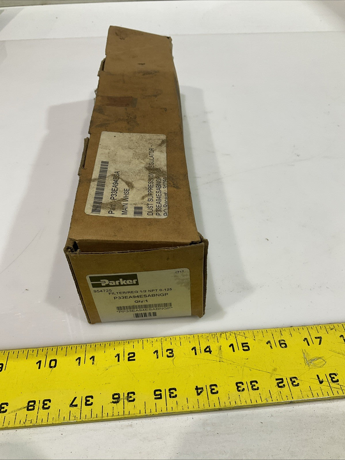 PARKER P33EA94ESABNGP GLOBAL FILTER PRESSURE REGULATOR Y2M