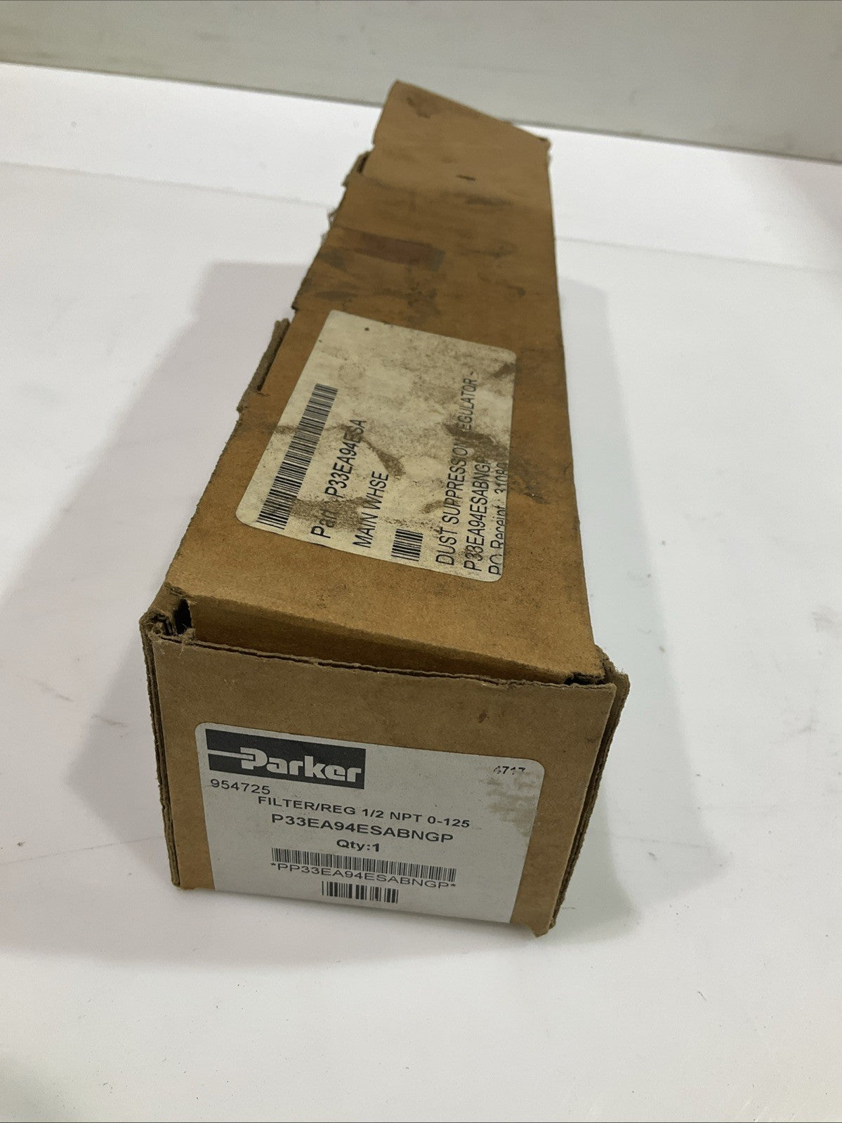 PARKER P33EA94ESABNGP GLOBAL FILTER PRESSURE REGULATOR Y2M