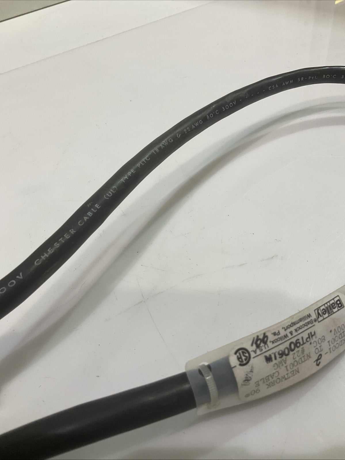 BAILEY NKD001-2 NTD001 NETWORK CABLE 300V 80C Y2M