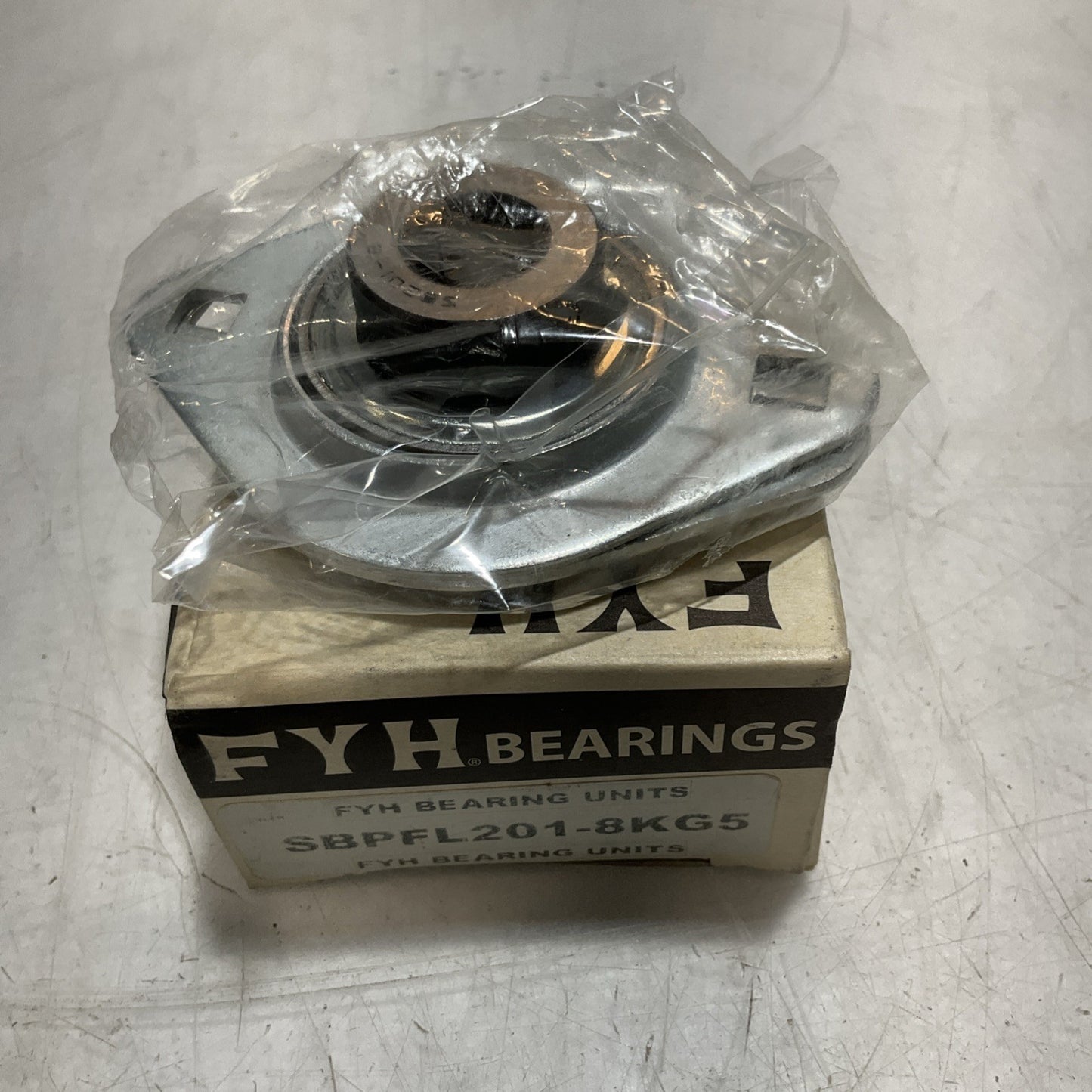 FYH BEARINGS SBPFL201-8KG5 163K406H01 BEARING FLANGED BLOCK LOT OF 7 U3S