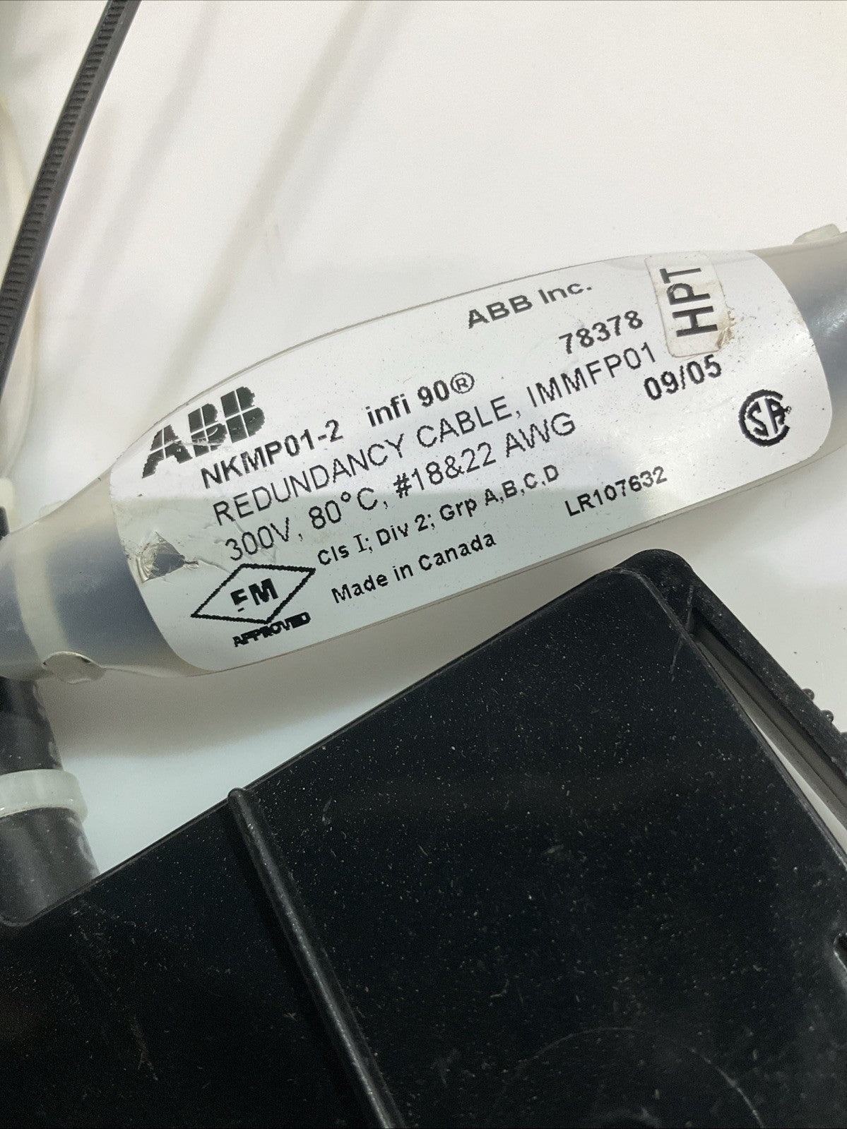 ABB NKMP01-2 REDUNDANCY CABLE Y2M