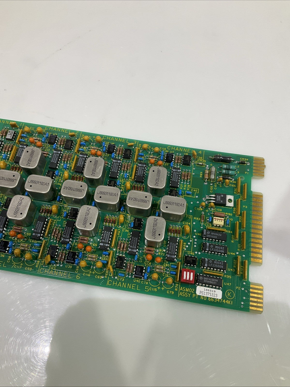 BAILEY INFO90 IMASM02 ANALOG SLAVE MODULE BOARD 15VDC Y2M