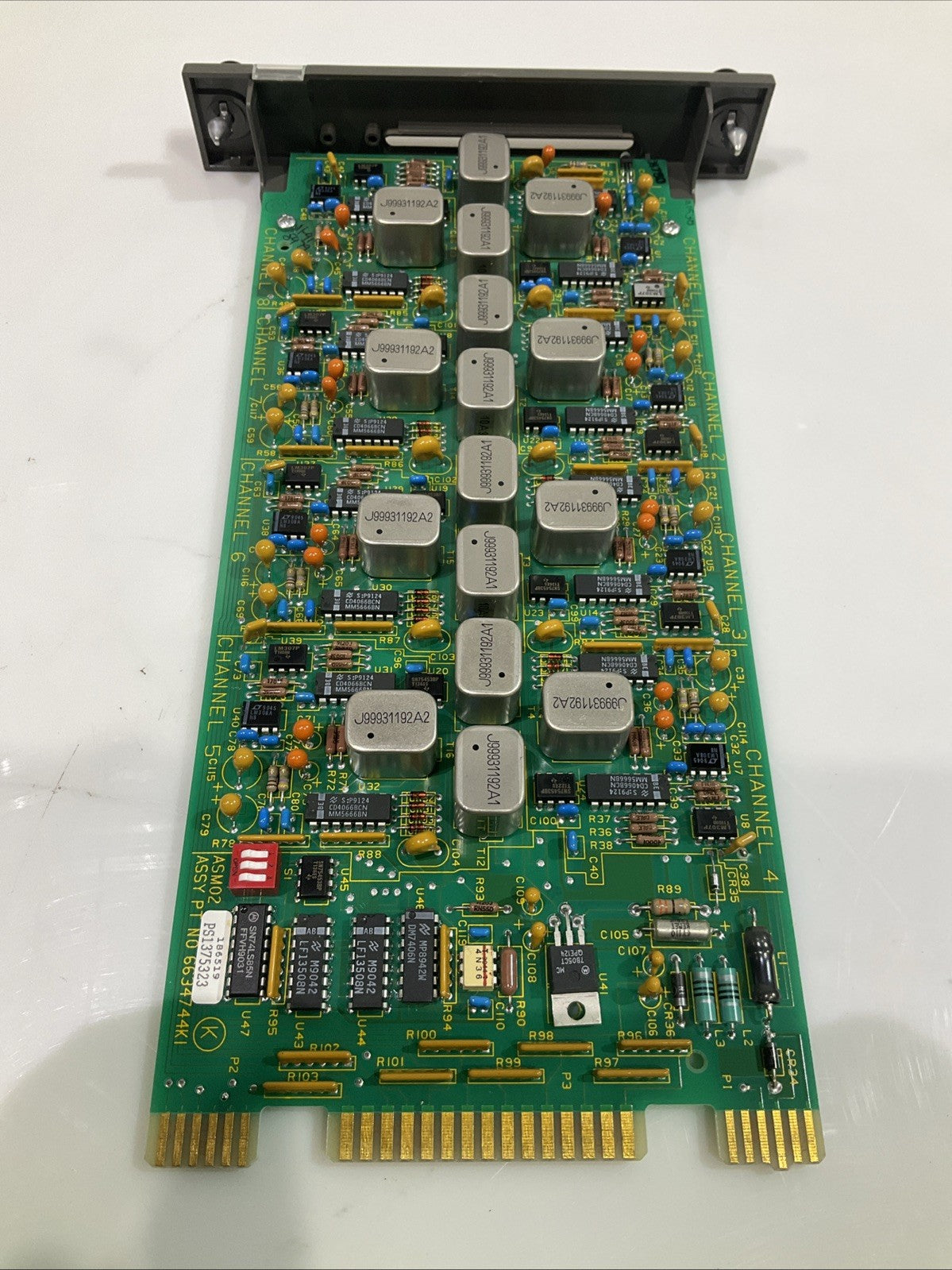 BAILEY INFO90 IMASM02 ANALOG SLAVE MODULE BOARD 15VDC Y2M