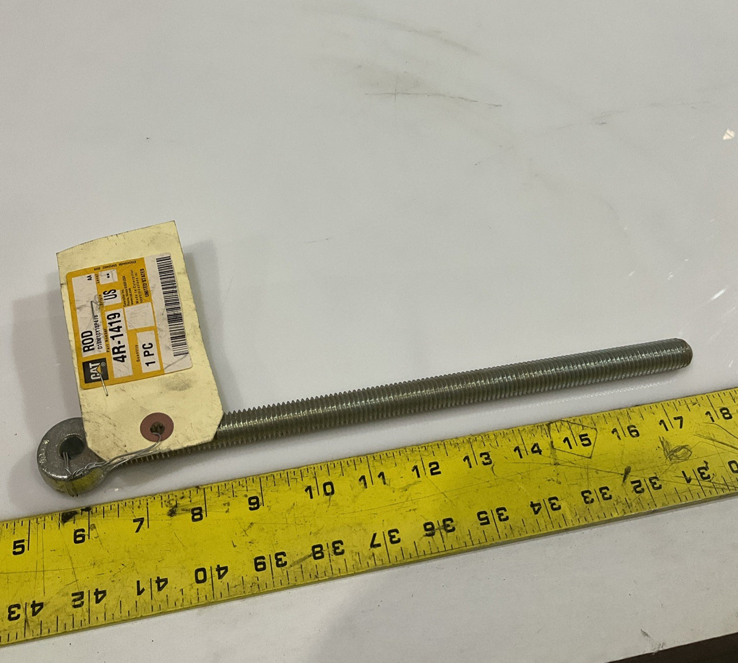 CAT-CATERPILLAR 4R-1419 5/8-11 TREADED MALE SHANK END STEEL ROD Y2M