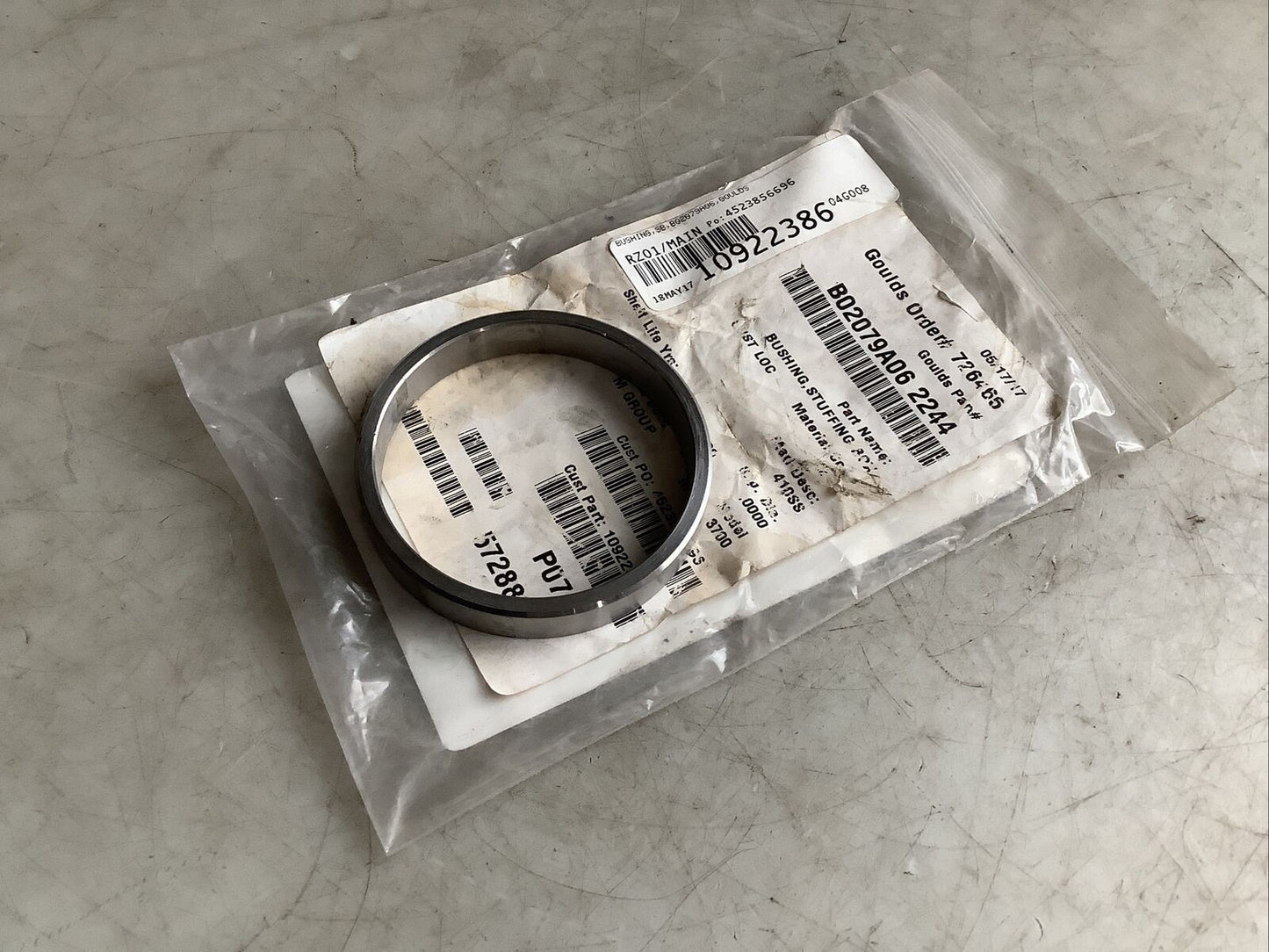 GOULDS B02079A062244 BUSHING 410SS 2-3/4IN ID 678