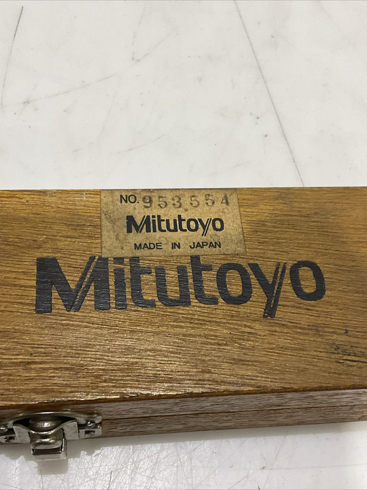 MITUTOYO 953554 MICROMETER EXTENSION ROD 500MM Ø12MM Z2M