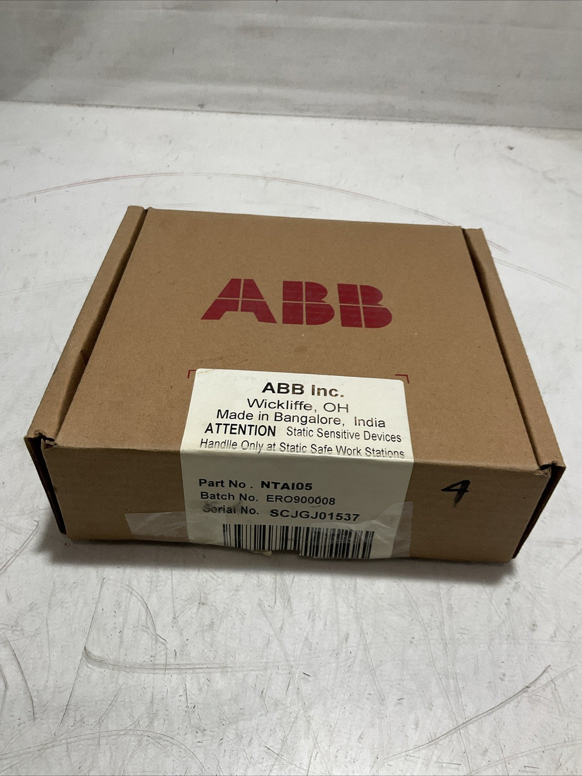 ABB-BAILEY INFI90 NTAI05 6632115T1 ANALOG INPUT TERMINATION UNIT Y2M
