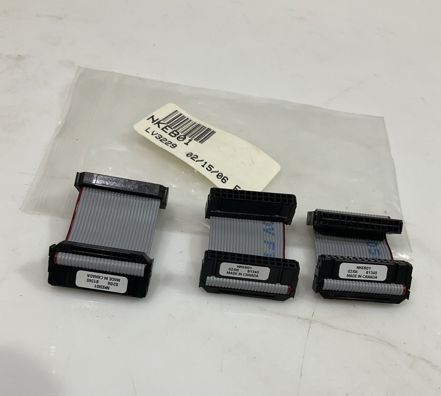 ABB-BAILEY NKEB01 EXPANDER BUS INTER-CONNECTOR CABLE LOT OF 3 Y2M