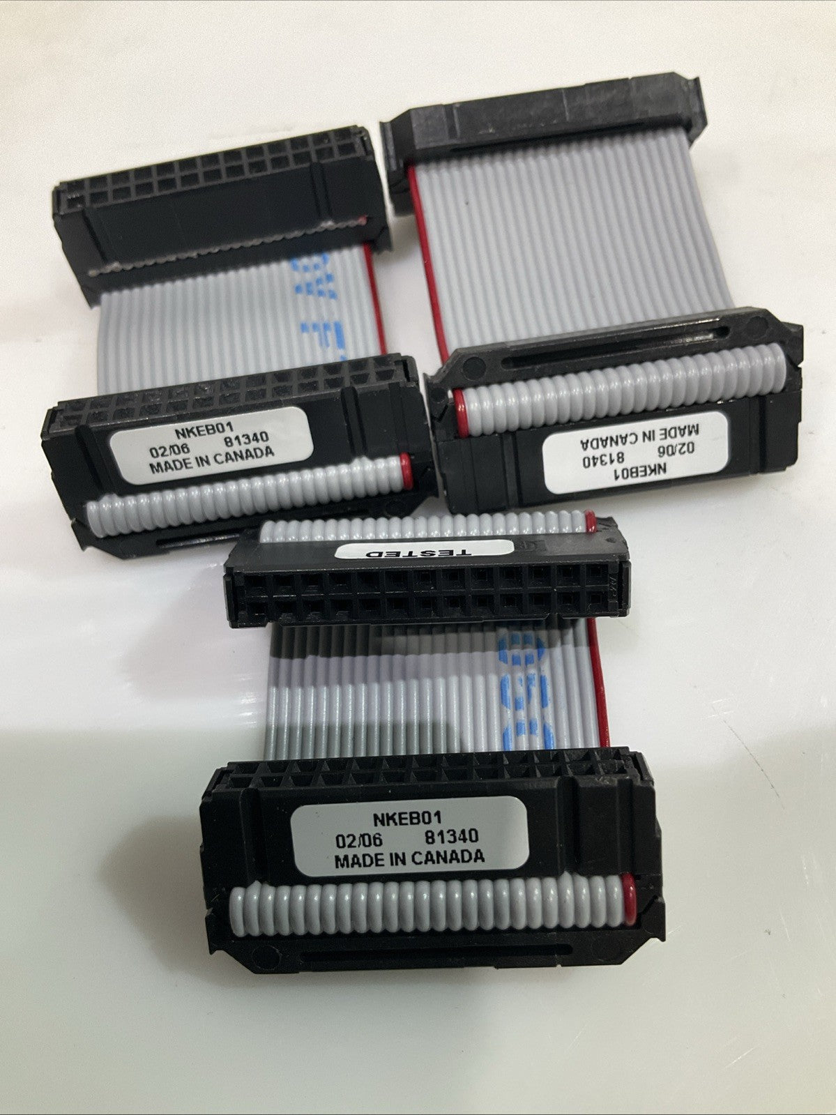 ABB-BAILEY NKEB01 EXPANDER BUS INTER-CONNECTOR CABLE LOT OF 3 Y2M
