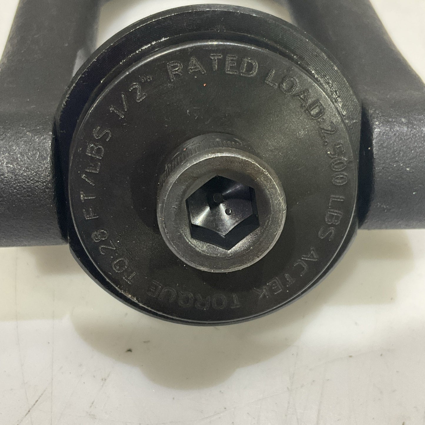ACTEK TECO AK46010 SAFEFTY SWIVEL HOIST RING 1/2-13 2500 LBS BLACK OXIDE Z2M