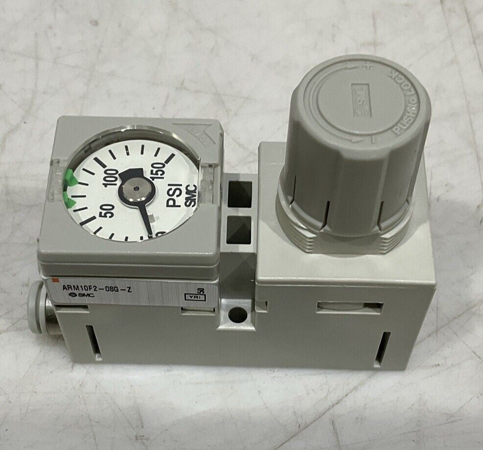SMC ARM10F2-08G-Z COMPACT MANIFOLD REGULATOR U3S