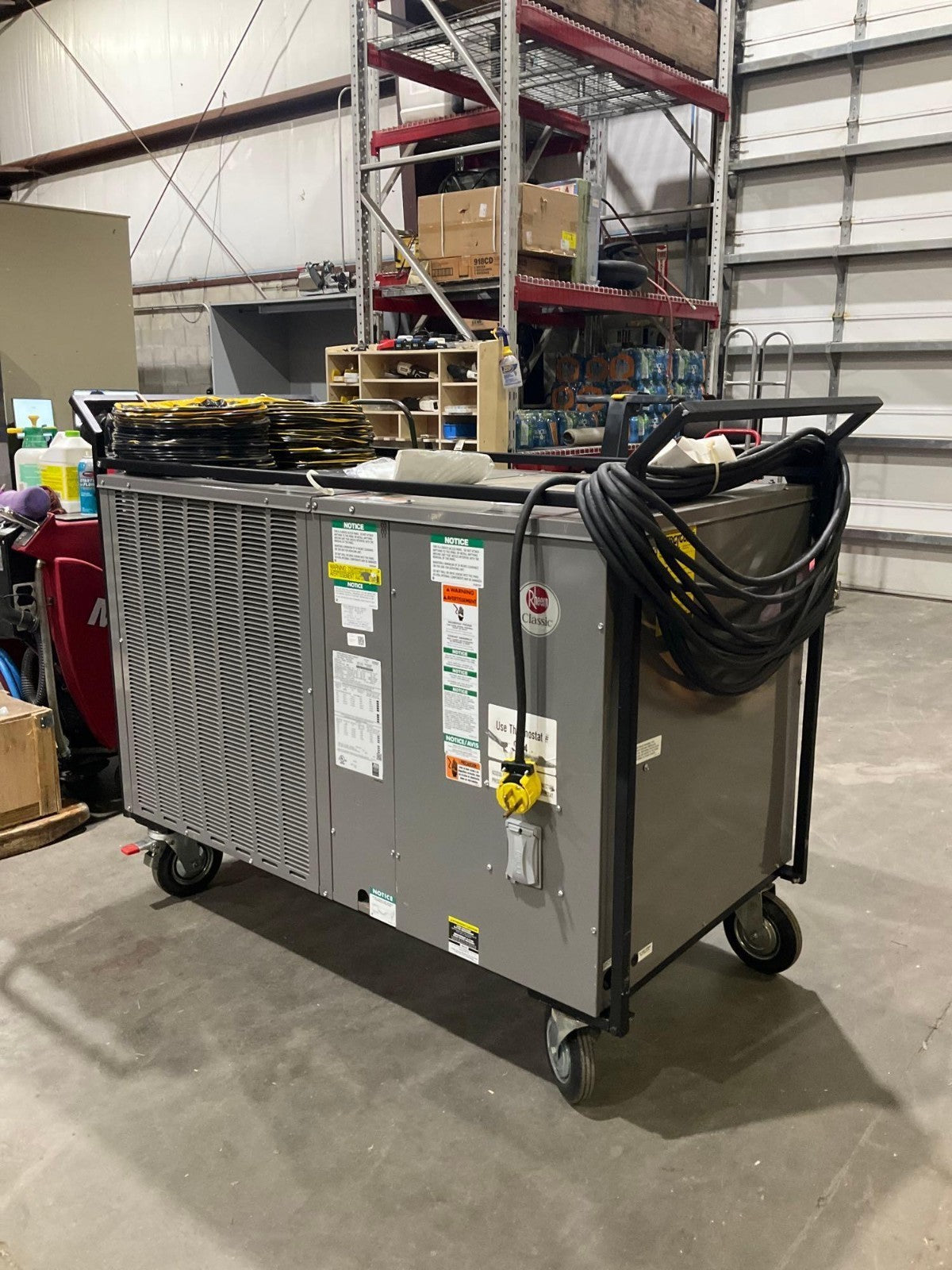 RHEEM CLASSIC SERIES PACKAGE HEAT PUMP HVAC 5T MODEL RQPM-A060JK020