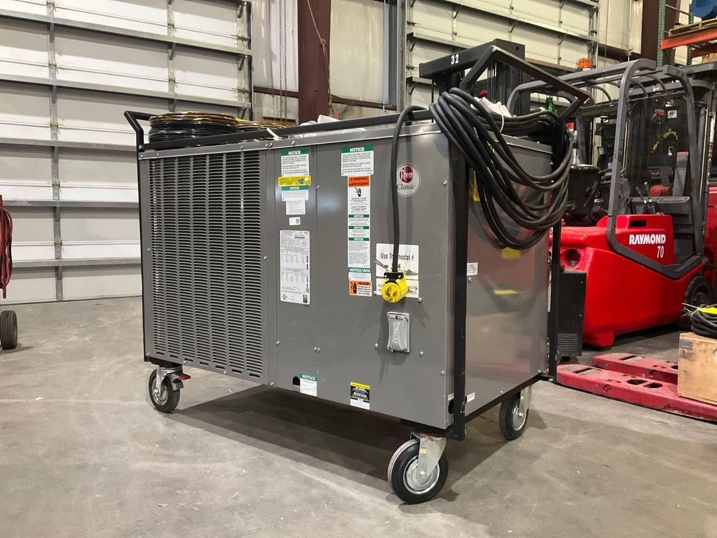 RHEEM CLASSIC SERIES PACKAGE HEAT PUMP HVAC 5T MODEL RQPM-A060JK020
