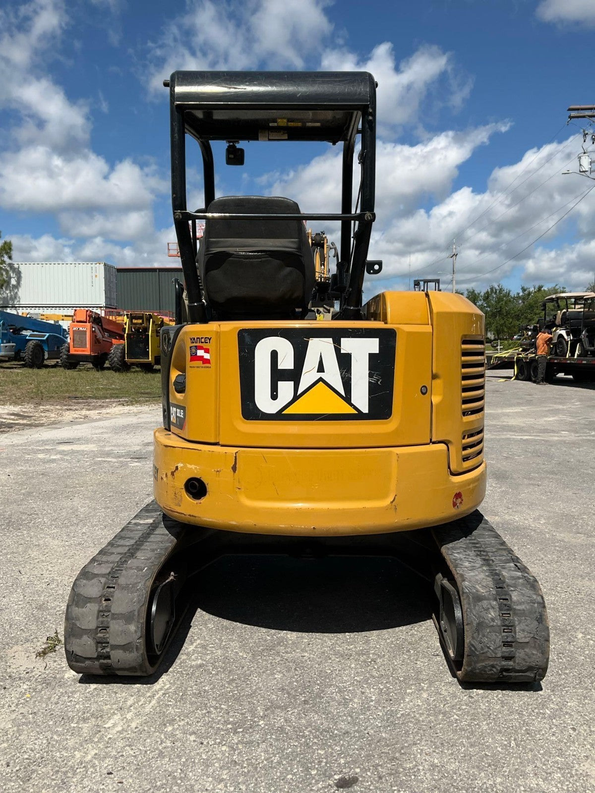 2018 CATERPILLAR EXCAVATOR MODEL 303:5E2, DIESEL