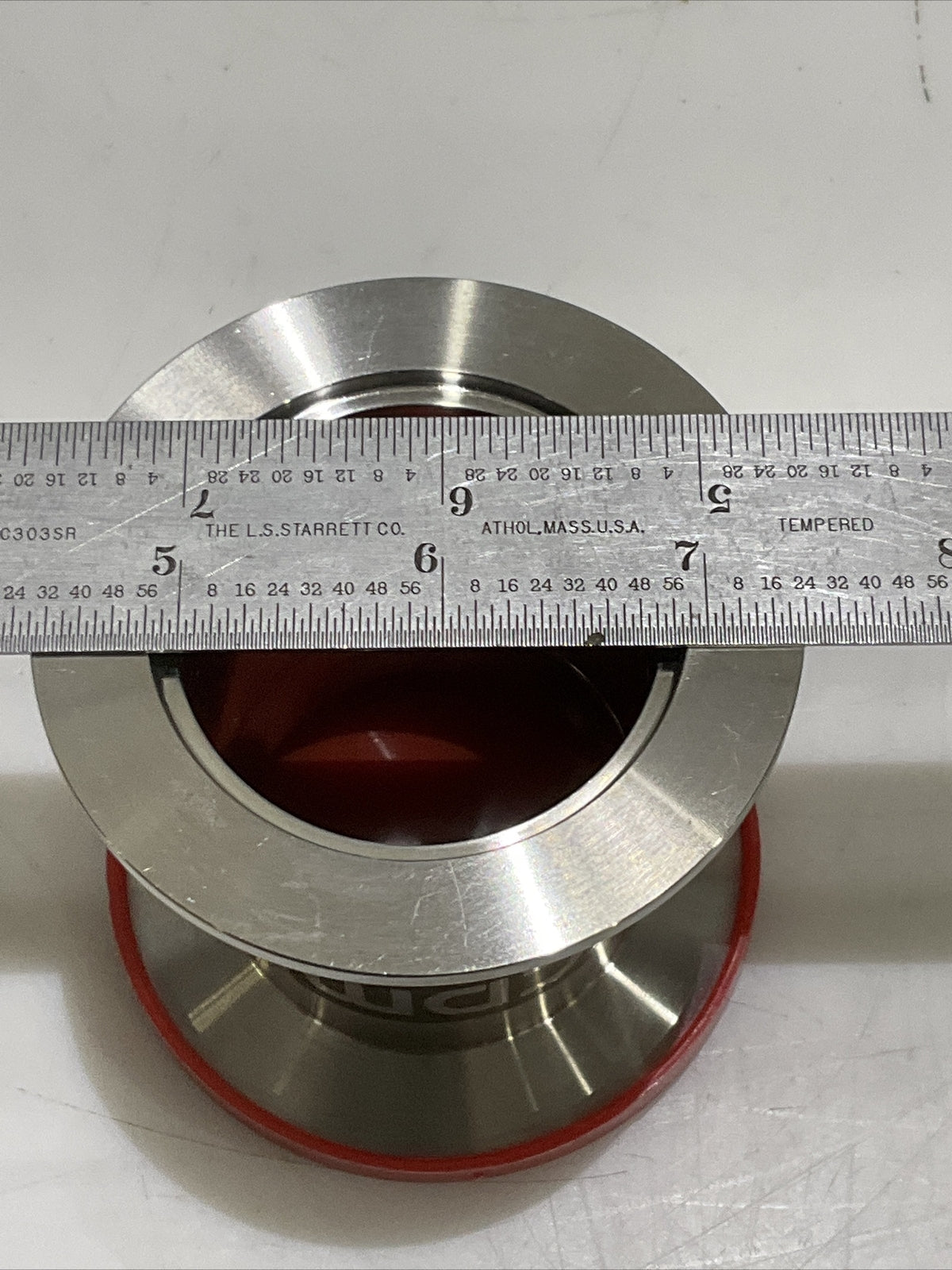 MKS COO TW SS304L 5D989102 ISO KF 50 STAINLESS STEEL VACCUM FLANGE FITTING CDM