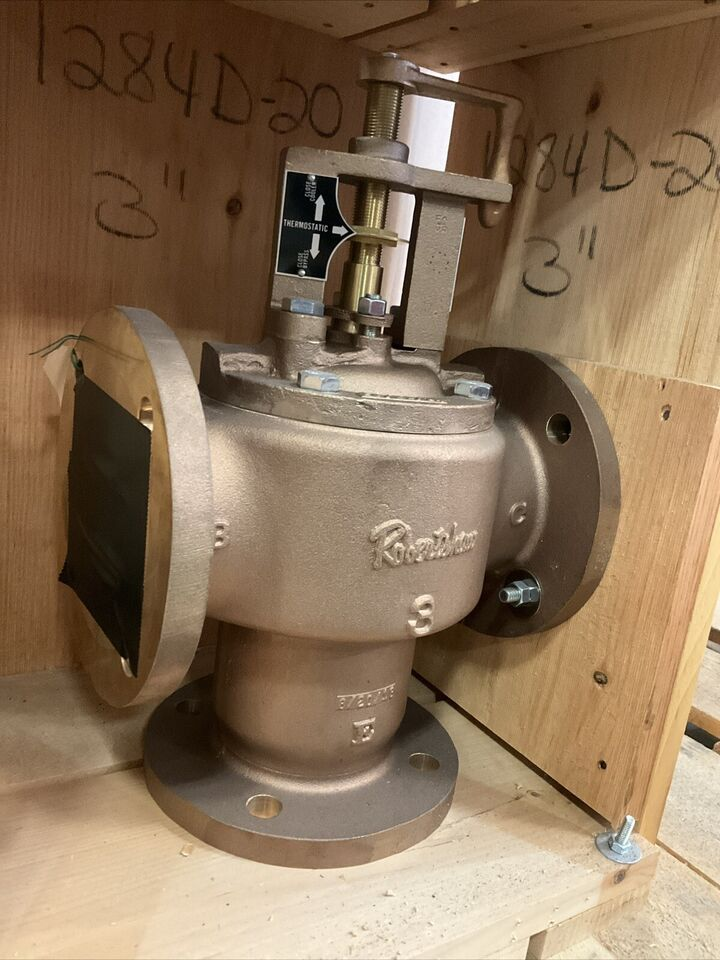 SIEMENS ROBERTSHAW A1A098005 TEMPERATURE REGULATOR 3 THERMOSTATIC VALVE