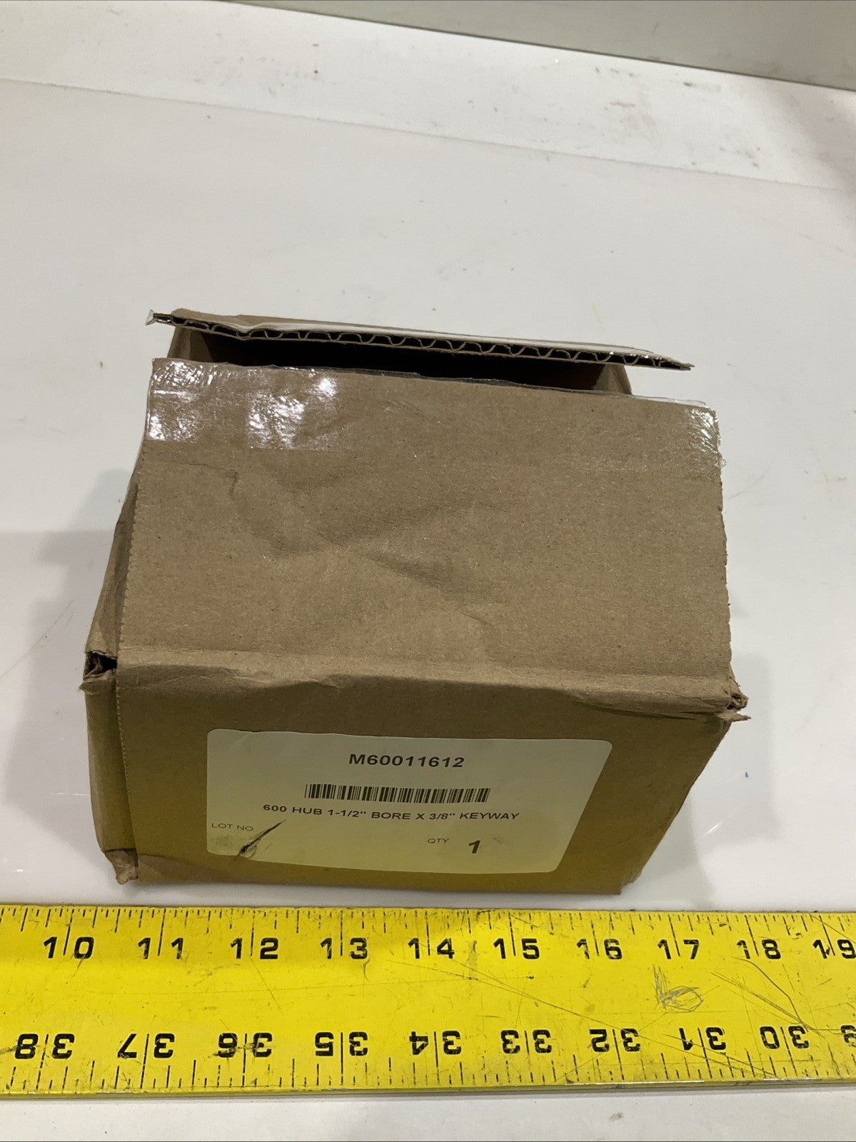 MAGNALOY COUPLING M60011612 JAW HUB 1-1/2 BORE X 3/8 KEYWAY Z2M