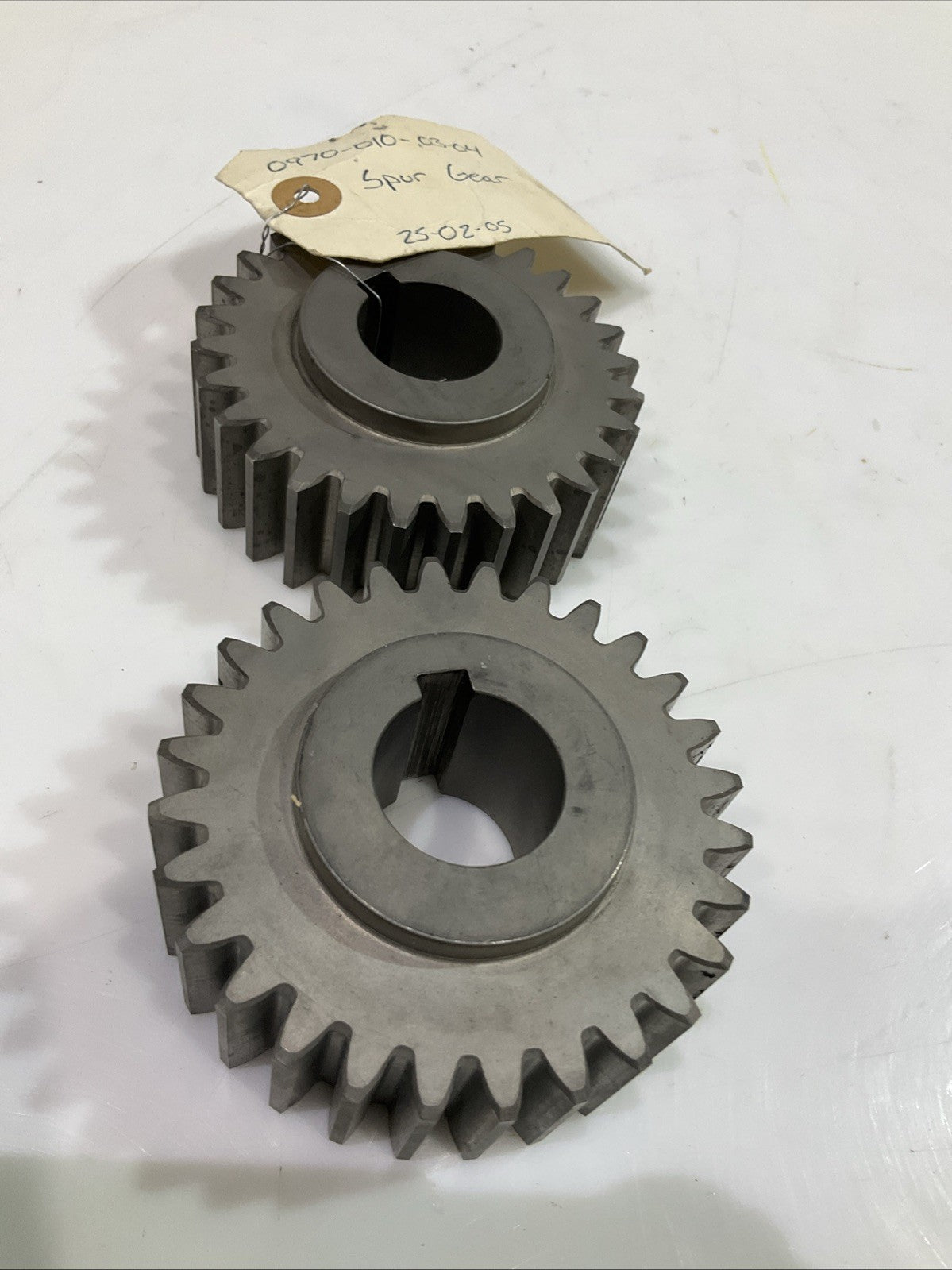 DELTA 0970-010-03-04 SPUR SPLINE GEAR LOT OF 2 Z2M
