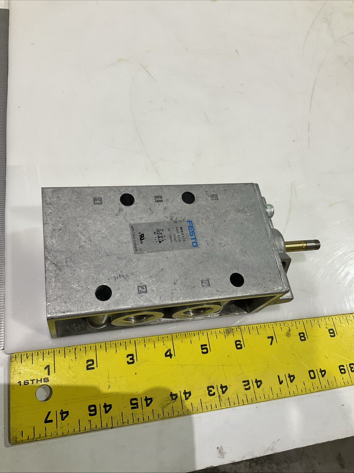 FESTO MFH-5-1/2 AIR SOLENOID VALVE CLASS 5/2 Z2M