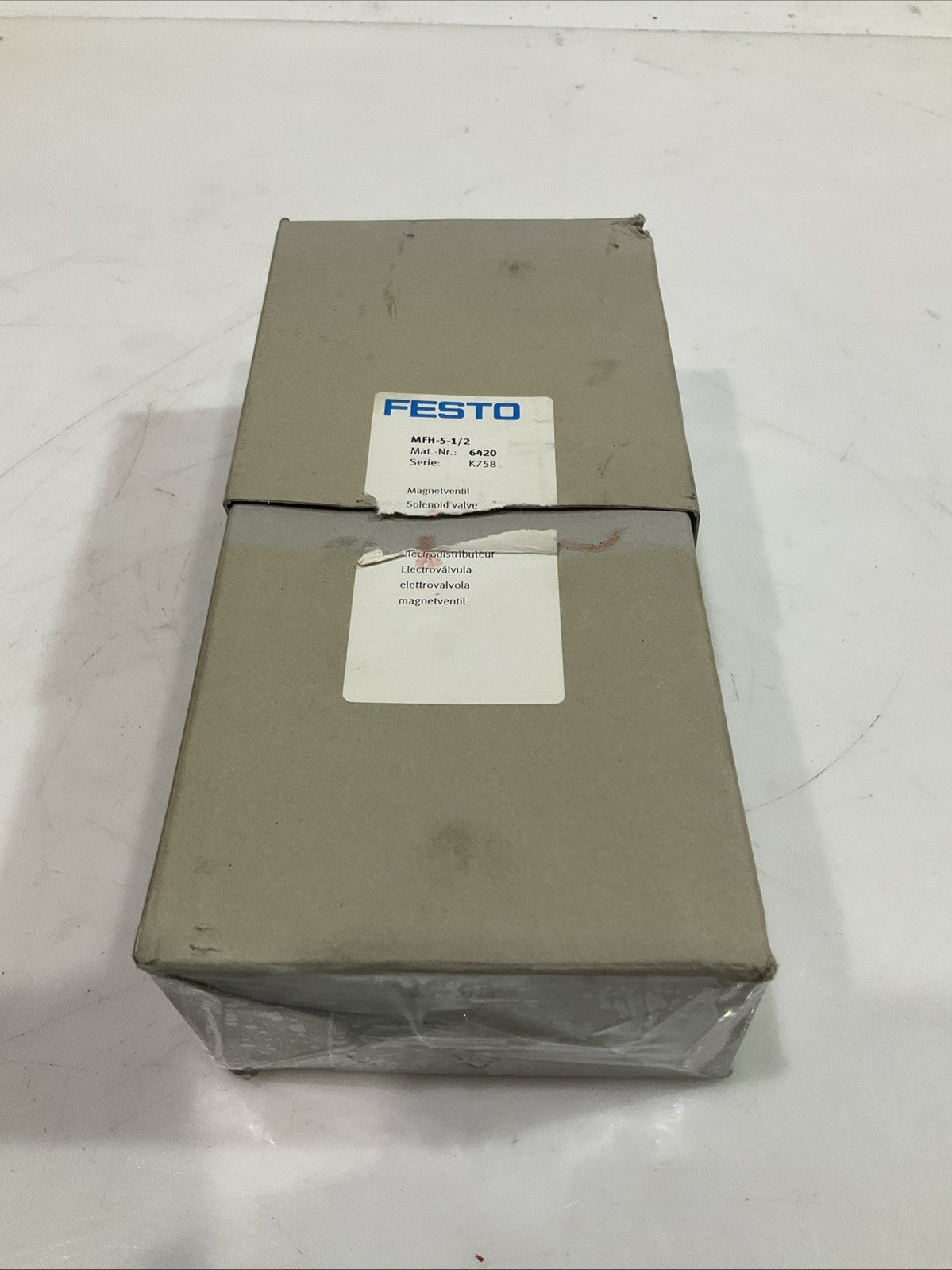FESTO MFH-5-1/2 AIR SOLENOID VALVE CLASS 5/2 Z2M