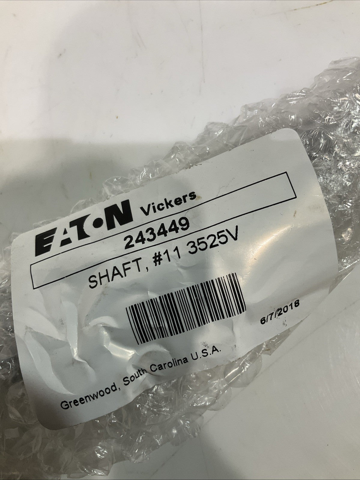 EATON VICKERS 243449 SHAFT Z2M