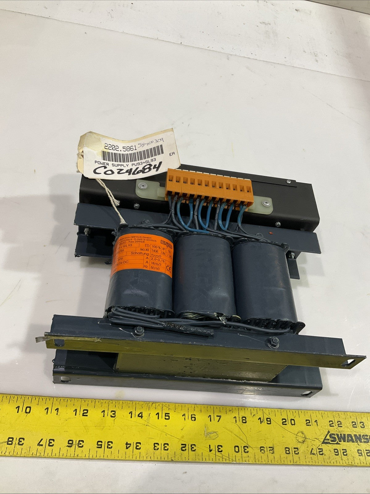 EMB PU93+GL93 POWER SUPPLY 24VH/2A 24VL/6A Z2M
