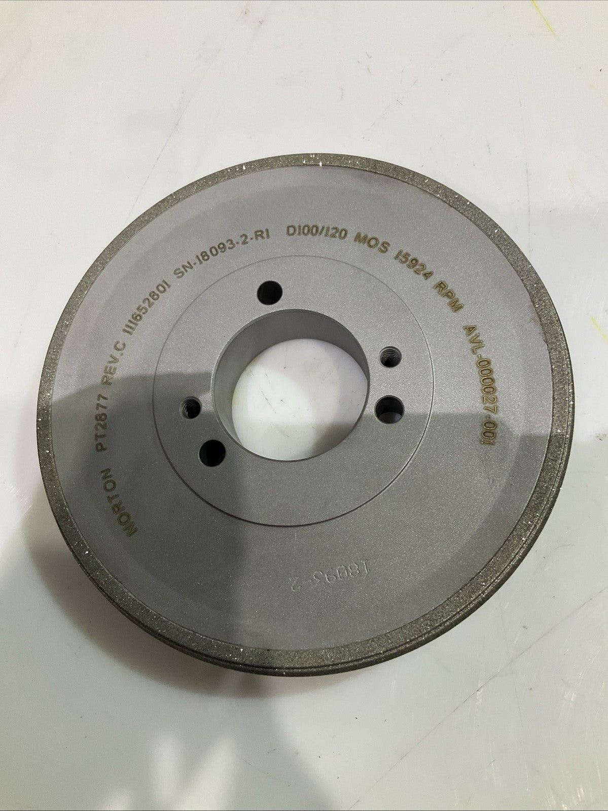 NORTON-SAINT-GOBAIN PT2877 SN-18093.2.RI DIRECT PLATE DIAMO AVE- 000027-001 U3S
