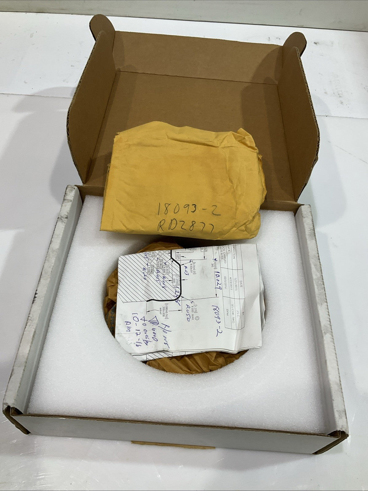 NORTON-SAINT-GOBAIN PT2877 SN-18093.2.RI DIRECT PLATE DIAMO AVE- 000027-001 U3S