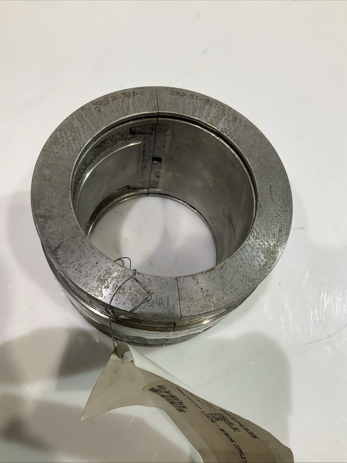 FLOWSERVE IRO-21-727-1 375B191JX1 JOURNAL LINING BEARING COMPLETE U3S